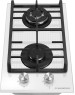 Варочная панель газовая MAUNFELD Газовая варочная панель EGHG.32.73CW/G, 2 конфорки, закаленное стекло, белый