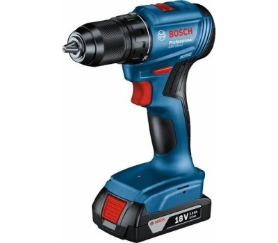 Дрель-шуруповерт BOSCH Дрель-шуруповерт GSR 185-LI, 2Ач, с одним аккумулятором [06019k3001]