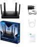CUDY Wi-Fi роутер WR3000, Wi-Fi 6, AX3000, 2.4/5ГГц, 4 LAN, черный