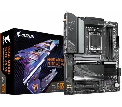 Материнская плата GIGABYTE Материнская плата B650 AORUS ELITE AX V2, Socket AM5, AMD B650, ATX, Ret