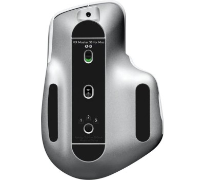 LOGITECH Мышь беспроводная MX Master 3S, Bluetooth/Радио, оптическая, USB, 8000dpi, светло-серый [910-006566]