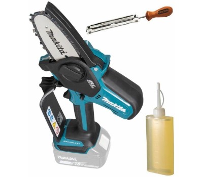 MAKITA Цепная пила DUC101SF, 18В, 3Ач, с одним аккумулятором
