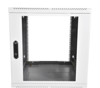 Электроника / Телекоммуникационные шкафы ЦМО Шкаф коммутационный ШРН-М-12.650 настенный, стеклянная передняя дверь, 12U, 600x610x650 мм