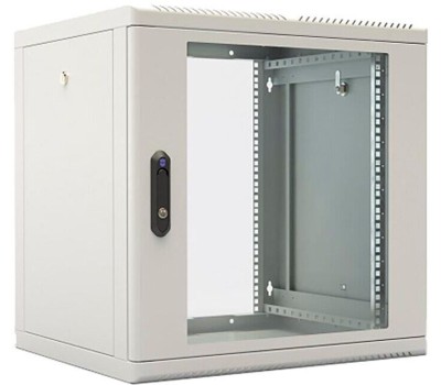 Электроника / Телекоммуникационные шкафы ЦМО Шкаф коммутационный ШРН-М-12.650 настенный, стеклянная передняя дверь, 12U, 600x610x650 мм