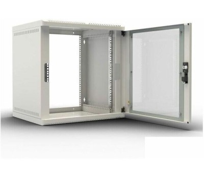 Электроника / Телекоммуникационные шкафы ЦМО Шкаф коммутационный ШРН-М-12.650 настенный, стеклянная передняя дверь, 12U, 600x610x650 мм