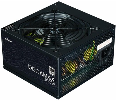 Блок питания ZALMAN Блок питания ZM600-LX3, 600Вт, 80 PLUS WHITE, 120мм, черный, retail