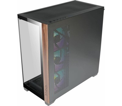 Корпус для ПК AZZA Корпус ATX Neptune, Midi-Tower, без БП, черный [neptune csaz-491]