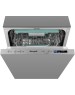 Посудомоечная машина WEISSGAUFF Встраиваемая посудомоечная машина BDW 4533 Wi-Fi Inverter Autoopen, узкая, ширина 44.8см, полновстраиваемая, загрузка 10 комплектов