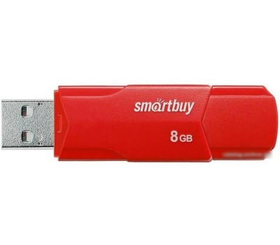 USB-флэш SMARTBUY USB накопитель 8GB CLUE Burgundy (SB8GBCLU-BG)