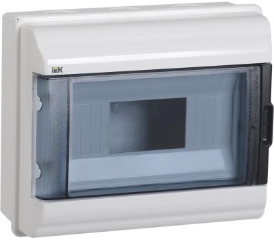 Щит распределительный IEK Щит распределительный (MKP72-N3-09-55) КМПн-9 IP55 для уст.мод.устр. навесной 235мм 108мм 198мм