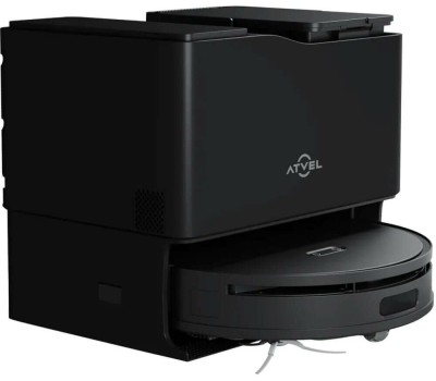 Робот-пылесос ATVEL Робот-пылесос R100, 450Вт, черный/белый