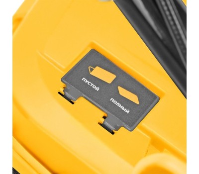 Газонокосилка DENZEL Бензиновая газонокосилка GLT-460SP-T, Trike 149 см3, 46 см, привод, панель, 60л 58810