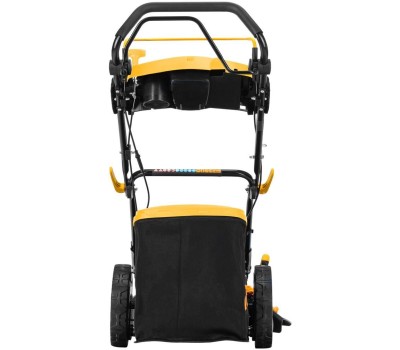 Газонокосилка DENZEL Бензиновая газонокосилка GLT-460SP-T, Trike 149 см3, 46 см, привод, панель, 60л 58810