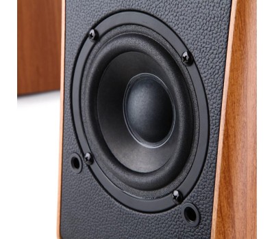 MICROLAB Колонки Bluetooth B77BT, 2.0, светло-коричневый/ черный