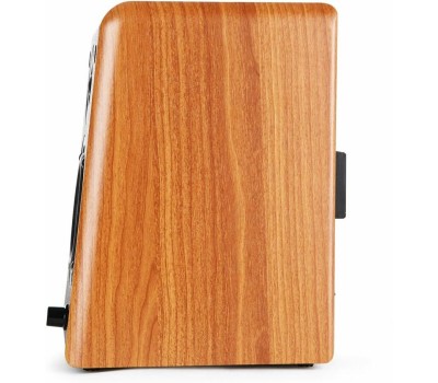 MICROLAB Колонки Bluetooth B77BT, 2.0, светло-коричневый/ черный