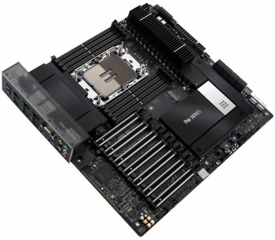 Материнская плата ASUS Материнская плата PRO WS W790E-SAGE SE LGA4677 EEB 8xDDR5 7xPCIEx16 3xM.2 2xUSB-C VGA GLAN 10GLAN