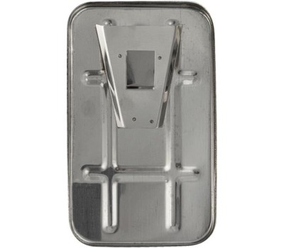 BRIMIX - Дозатор для жидкого мыла 800 мл, настенный, с глазком, из нержавеющей стали марки SUS 304, цвет ХРОМ. 61808