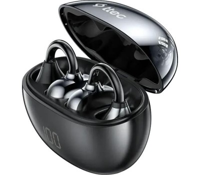 TWS наушники TTEC Наушники-клипсы беспроводные AirBeat Aura Open-Ear Clip On Wireless Bluetooth Headset. Цвет: черный