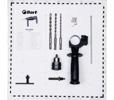 Перфоратор BORT BHD-800N SDS+