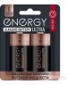 Батарейка алкалиновая ENERGY Ultra LR20/2B (D) 104983