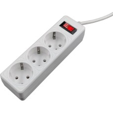 Сетевой фильтр 5BITES SP3W-518 GARDA - 3 роз - 1,8 м - белый