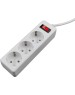 Сетевой фильтр 5BITES SP3W-518 GARDA - 3 роз - 1,8 м - белый