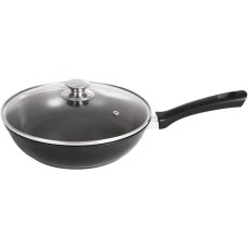 Сковорода KUKMARA с242а а/пр литая 24см стекл/кр