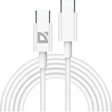Кабель DEFENDER (87537) USB кабель F182 TypeC-TypeC 2м, белый