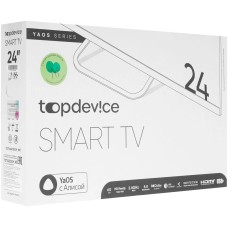 Телевизор TOPDEVICE TDTV24CS03H HD SMART TV белый