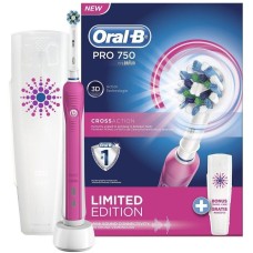 ORAL-B Электрическая зубная щетка PRO 750 LTD EDIT PINK