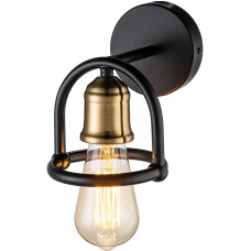 Светильник ESCADA 659/1A E27*40W Black/Brass