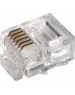 REXANT Разъем телефонный UTP, RJ-12 (6P6C), CAT 3