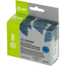 Картридж CACTUS Картридж CS-C6656A, №56, черный / CS-C6656A