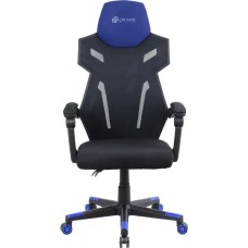 Кресло компьютерное игровое OKLICK Кресло игровое 111G, сетка/ткань, до 150кг, черный/синий