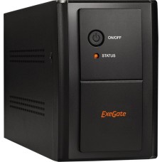 ИБП Exegate EP285483RUS ИБП ExeGate SpecialPro UNB-1000.LED.AVR.EURO.RJ <1000VA/650W, LED, AVR, 4 евророзетки, RJ45/11, Black>