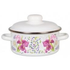 Кастрюля СТАЛЬЭМАЛЬ Кастрюля эмал цил Мозаика 5,0л мет/об