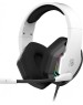 A4TECH Гарнитура игровая Bloody G260p, для компьютера, мониторные, проводные, белый / черный