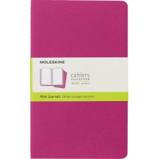 MOLESKINE Блокнот Cahier Journal, 80стр, без разлиновки, розовый неон [ch018d17]