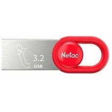 NETAC Флешка USB U275 32ГБ, USB2.0, серебристый [nt03u275n-032g-20sl]