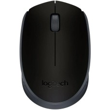 LOGITECH Мышь беспроводная M171 Black черная, оптическая, 1000dpi, 2.4 GHz, USB-ресивер