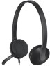 LOGITECH Гарнитура H340 |981-000475| черная, USB, поворотный микрофон, кабель 1.8м