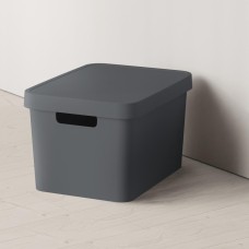 Ящик Ambient AFK030PPGR Ящик для хранения 17л Folk, графит