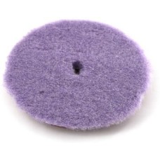 Круг полировальный SHINE SYSTEMS SS567 Shine Systems Lila Wool Pad - полировальный круг из лилового меха, 130 мм
