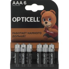 OPTICELL Батарея Basic LR03 AAA (6шт) блистер