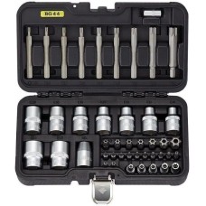 BERGER Набор инструментов BG044-1214 44 предмета (жесткий кейс)