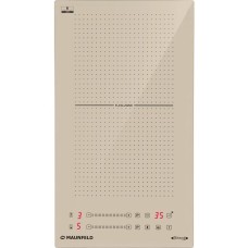 MAUNFELD Индукционная варочная поверхность CVI292S2FBG, конфорок: 2 шт., стеклокерамика, независимая, бежевый