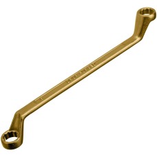 СИБРТЕХ Ключ накидной, 14 х 15 мм, желтый цинк 14624