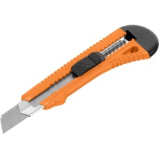 SPARTA Нож, 18 мм, выдвижное лезвие, металлическая направляющая 78973