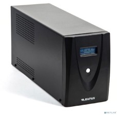 БАСТИОН ИБП RAPAN-UPS 3000 {Line-interactive, 3000ВА/1800Вт, 2х C13 и 2х EURO, АКБ 4х7Ач} (734)