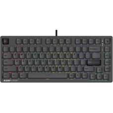 A4TECH Клавиатура Bloody MS76 темно-серый USB Multimedia for gamer LED (MS76) кабель 1.8м